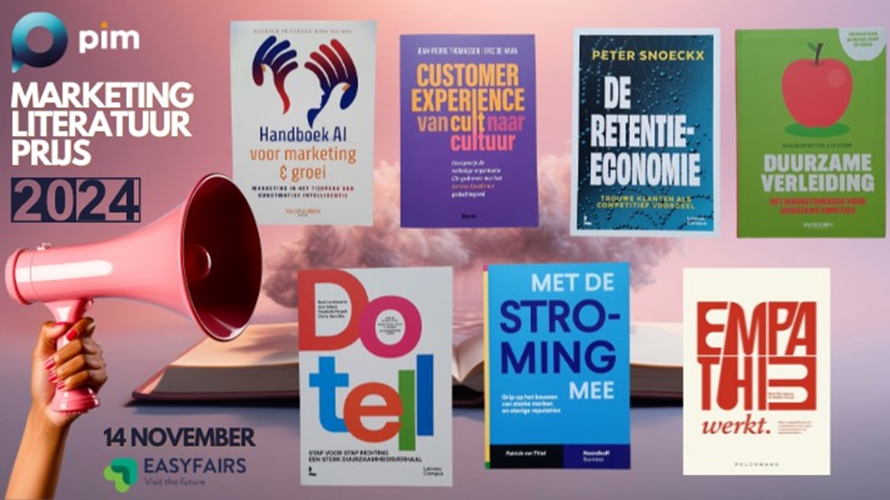 Genomineerden bekend van Marketingliteratuurprijs