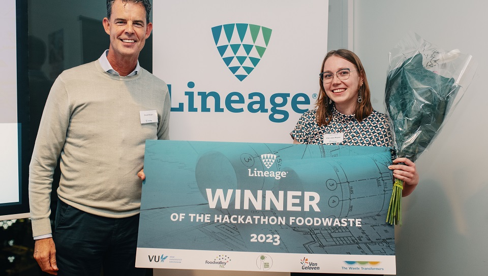 Lineage presenteert winnaar hackathon tegen voedselverspilling 