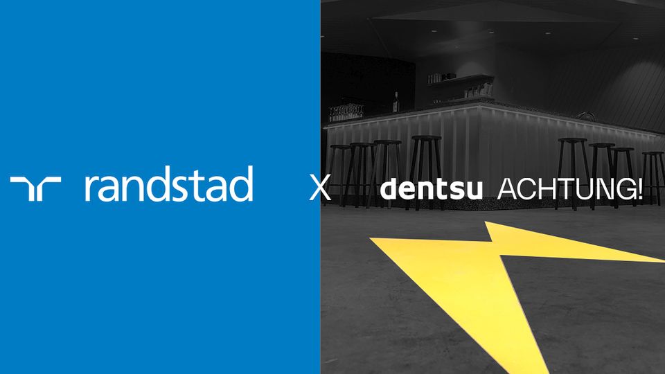 DentsuAchtung aan het werk voor Randstad