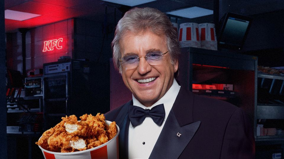 Lee Towers nieuwe stem van KFC