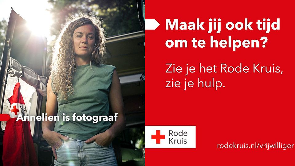 Rode Kruis start wervingscampagne vrijwilligers