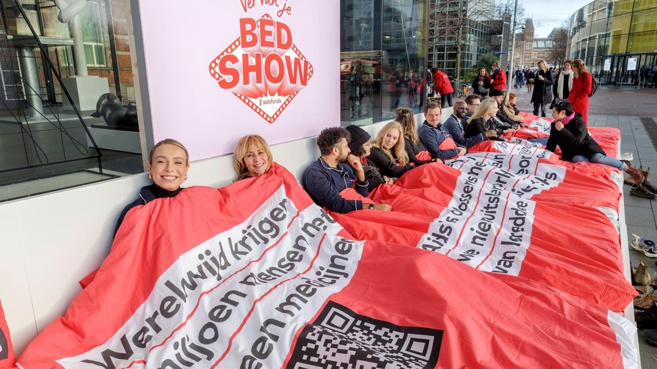 Aidsfonds lanceert de Ver-van-je-Bedshow