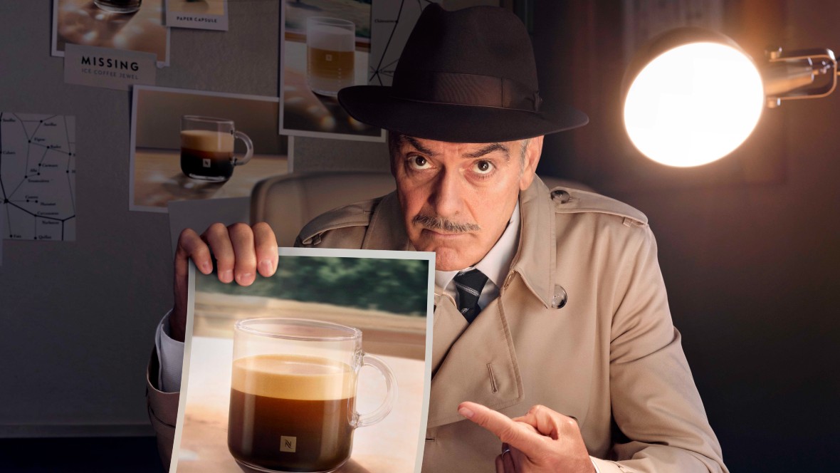 ‘Detective George’ in nieuwe Nespresso-campagne