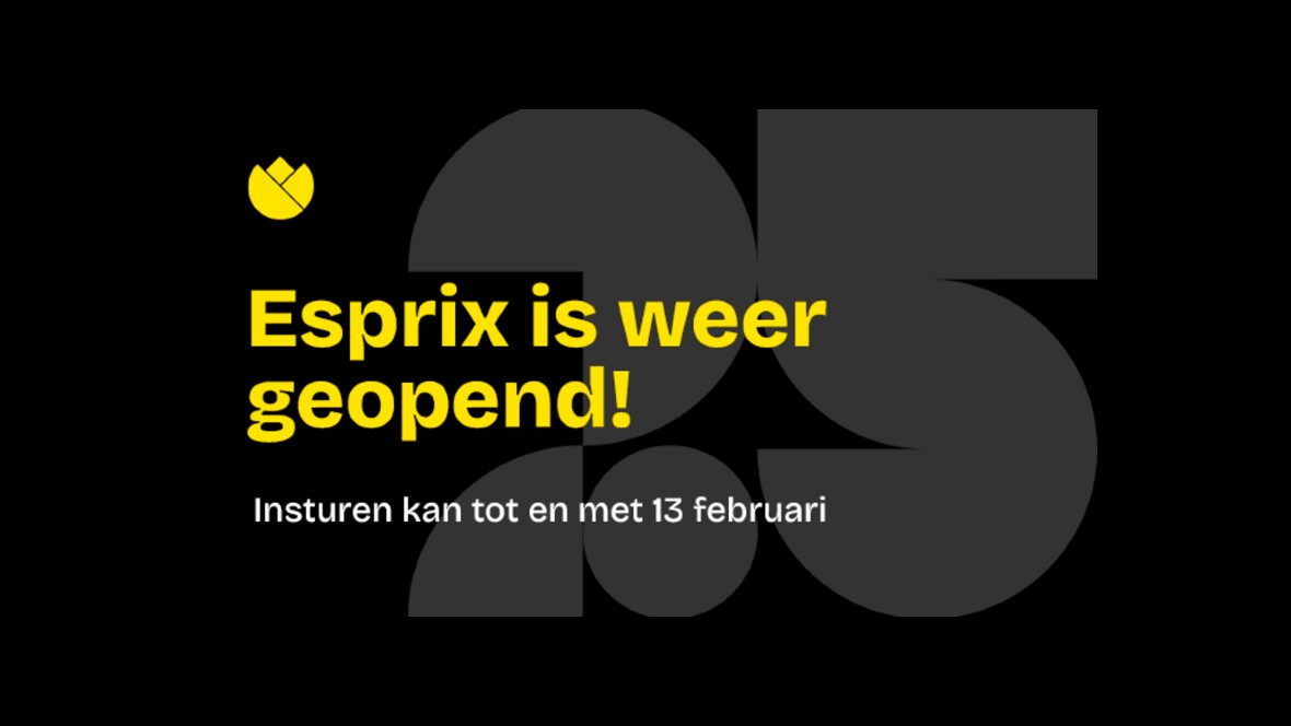 Esprix Awards: Inzendingen weer geopend