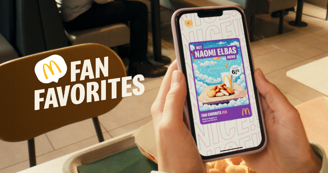 McDonald’s lanceert gepersonaliseerde ‘Fan Favorites’