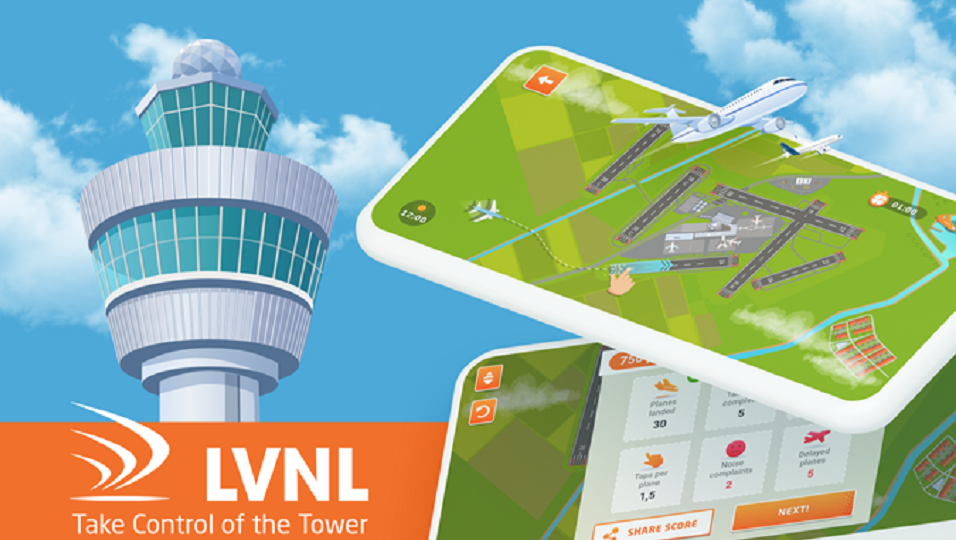 Nieuwe game om bekend te raken met het vak luchtverkeersleider