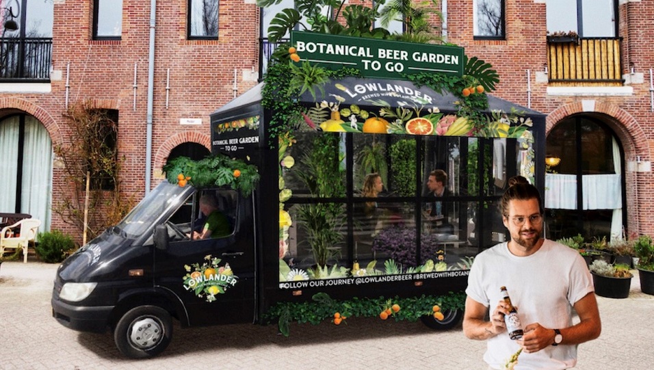 Terrassen blijven gesloten: deze biertuin komt naar je toe