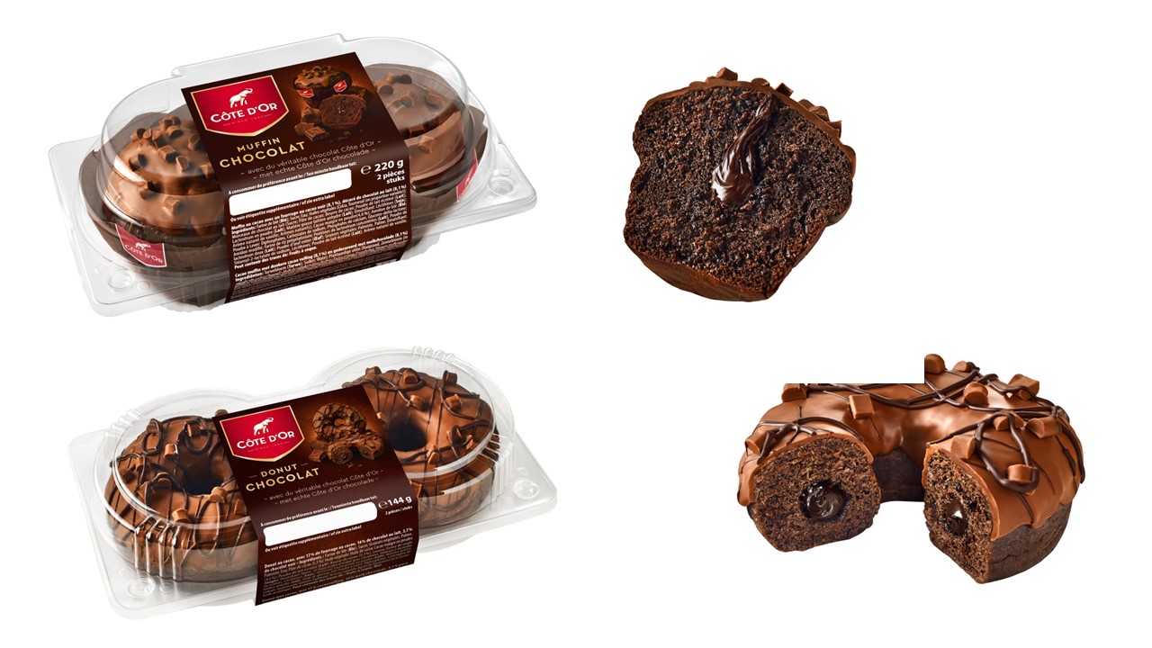 Baker & Baker introduceert muffins en donuts in samenwerking met Cote d'Or