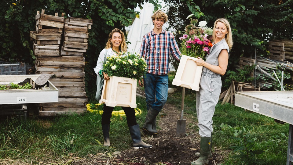 Start-up Wilderful zet nieuwe standaard met duurzame bloemen