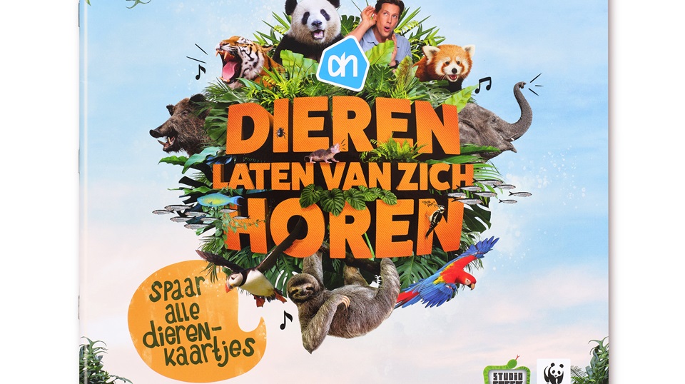 AH en WWF starten 'Dieren laten van zich horen'