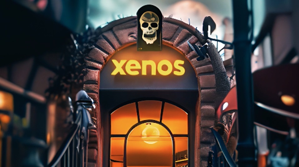 Xenos claimt Halloween met AI-video 