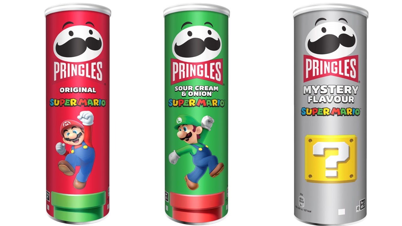 Pringles lanceert nieuwe campagne in samenwerking met Super Mario