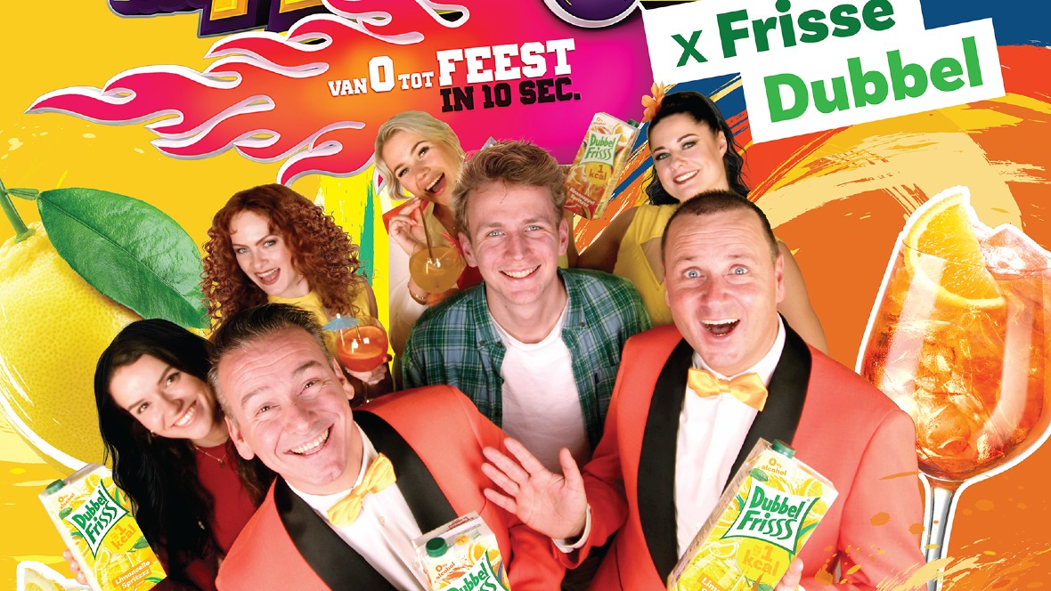 DubbelFrisss lanceert nieuwe smaken met feestlied