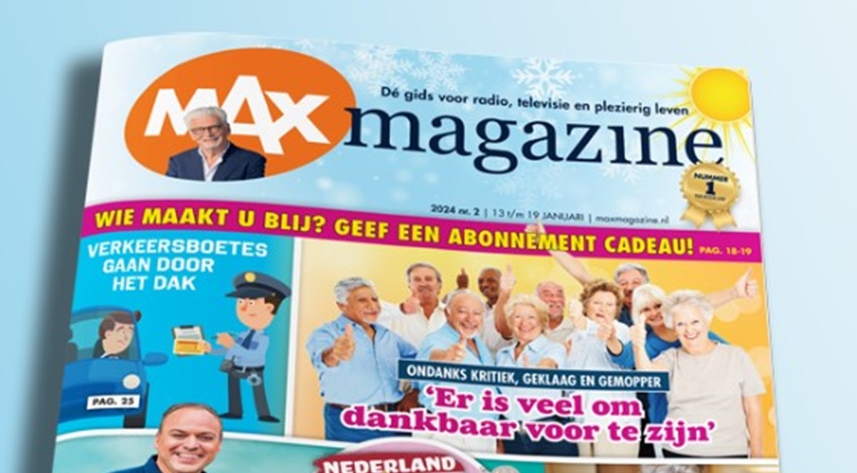 Oplage Max Magazine blijft stijgen