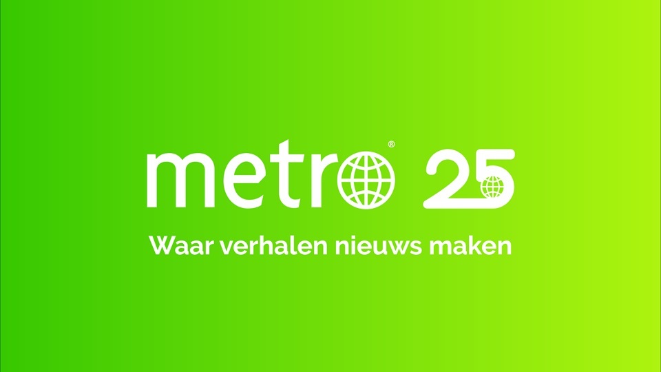 Jarig nieuwsmerk Metro lanceert tagline 'Waar verhalen nieuws maken'