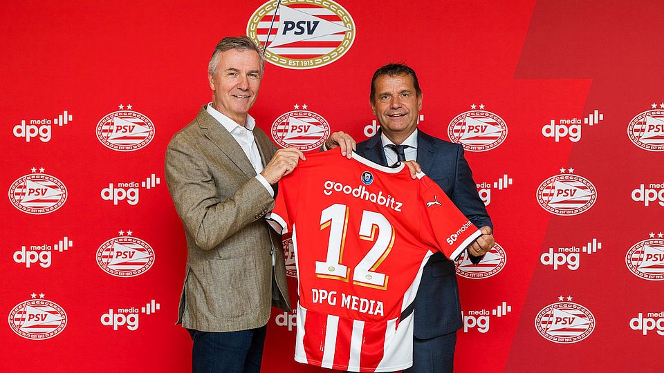 DPG Media en PSV verlengen mediapartnership met drie jaar