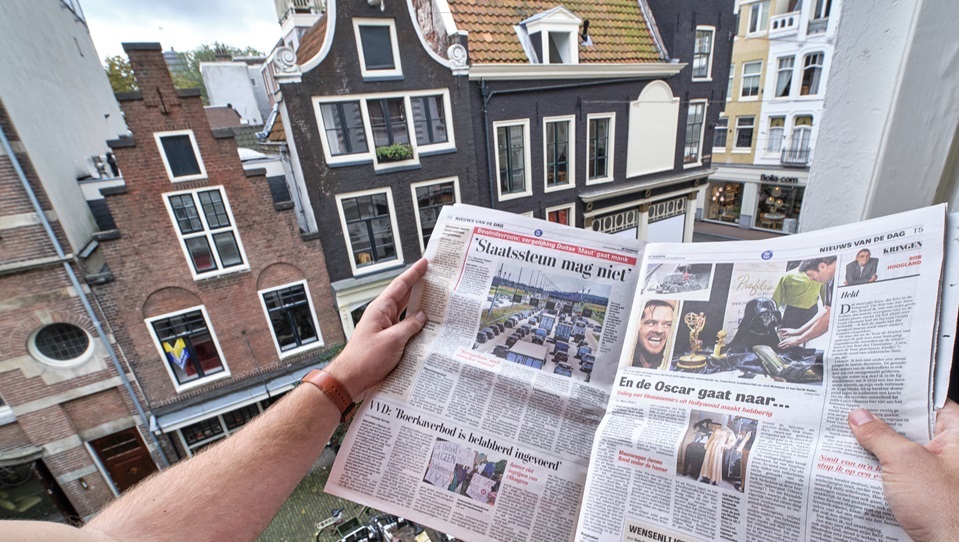 Telegraaf belangrijke nieuwsbron voor directie en C-level