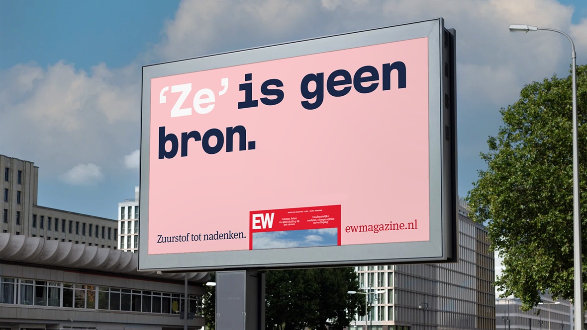 EW Magazine lanceert positioneringscampagne 'Zuurstof tot nadenken'