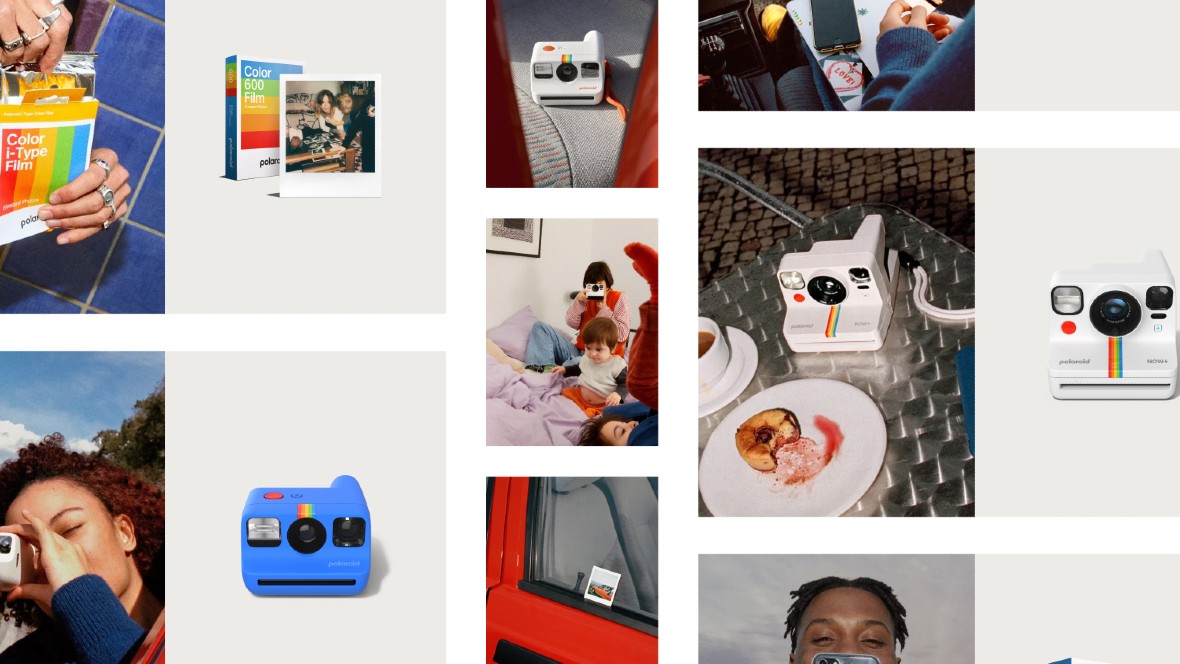 Polaroid.com: digitale beleving vol tastbare charme