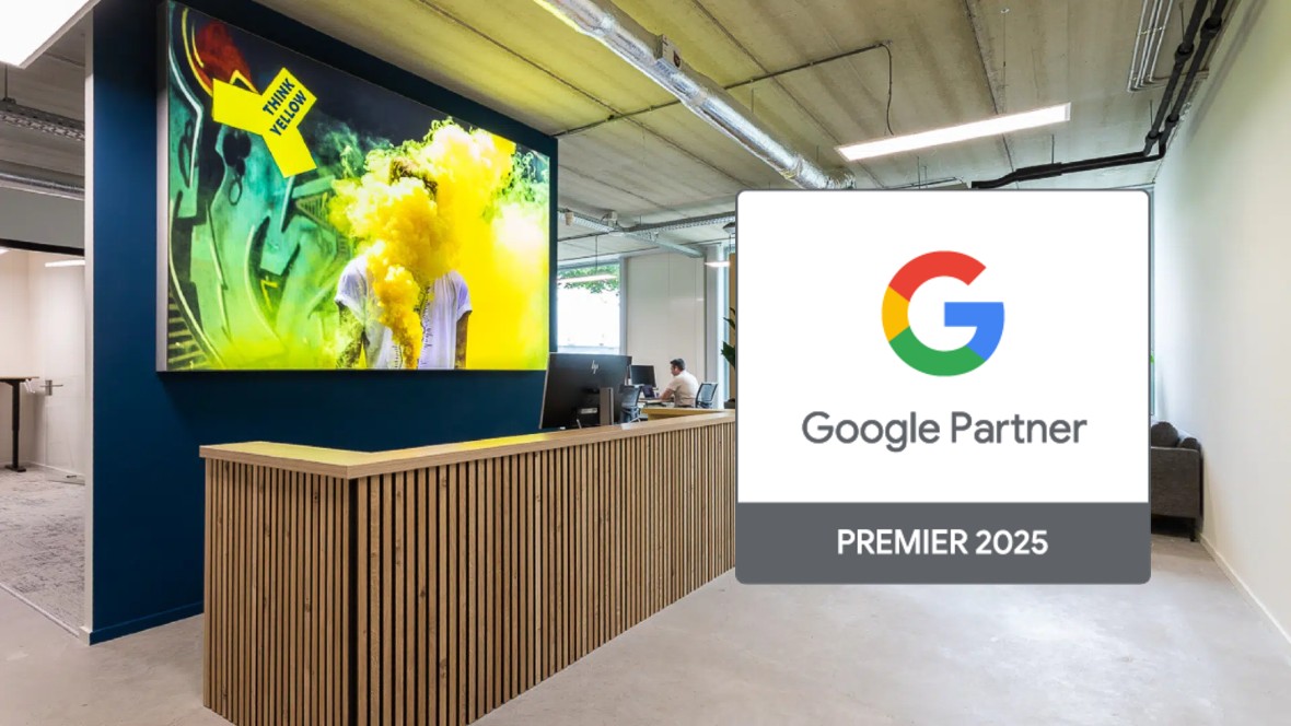 Think Yellow is Google Premier Partner 2025