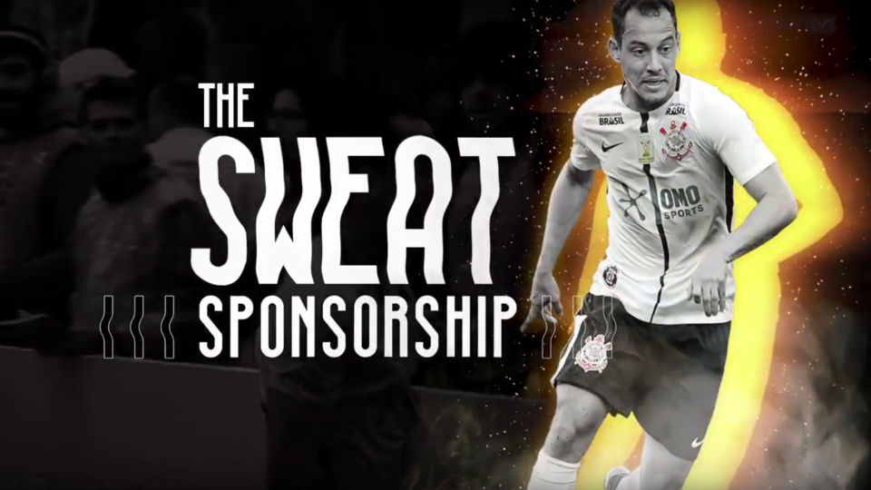 Omo sponsort zwetende voetballers Corinthians