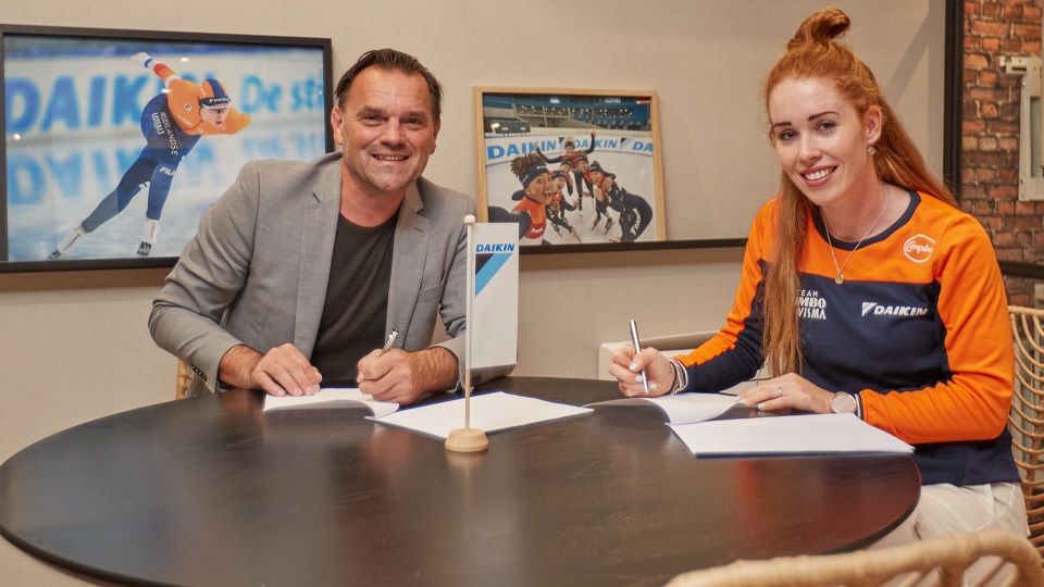 Antoinette de Jong gaat samenwerking aan met Daikin