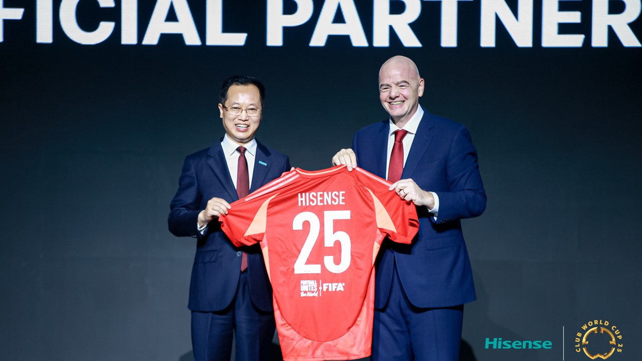 Hisense officiële partner FIFA Club World Cup 2025