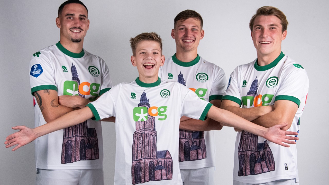 Scapino en FC Groningen lanceren Shirt van je dromen