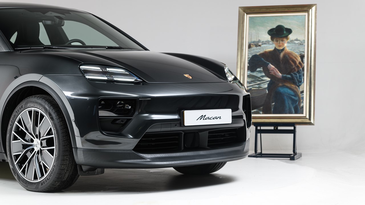 Droomruil: schilderij geruild voor Porsche Macan